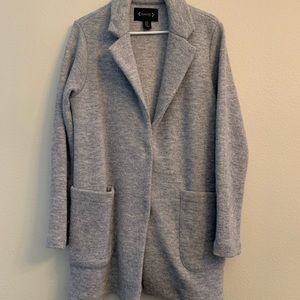 Nanette Lepore Light Gray Blazer Coat